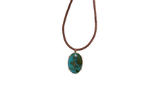 Load image into Gallery viewer, ANTIQUE TURQUOISE PENDANT NECKLACE