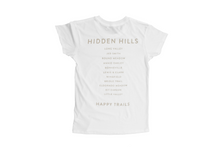 Load image into Gallery viewer, HAPPY TRAILS GRAPHIC T SHIRT WOMEN&#39;S